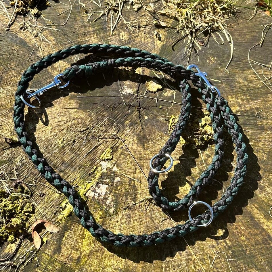 Paracordleine Little Black / Green