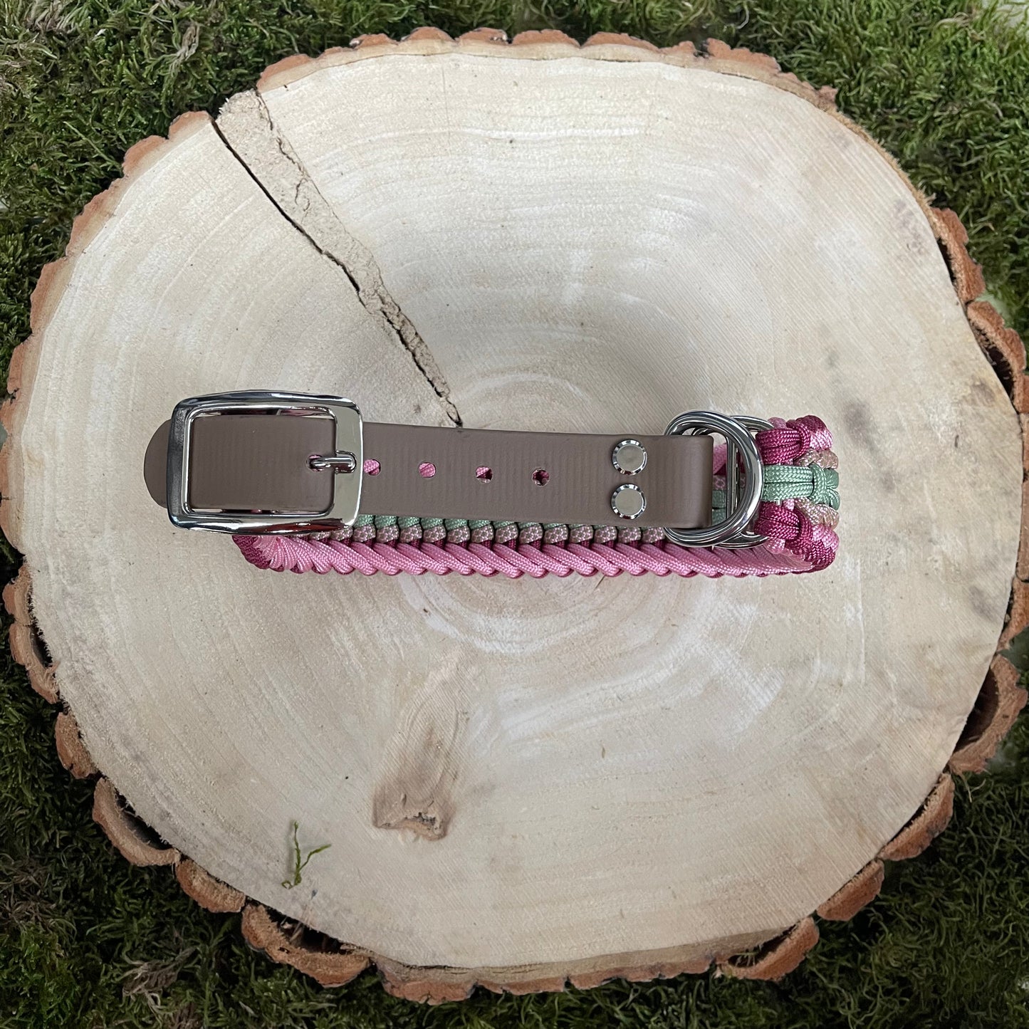 Paracordhalsband Watermelon Twistet