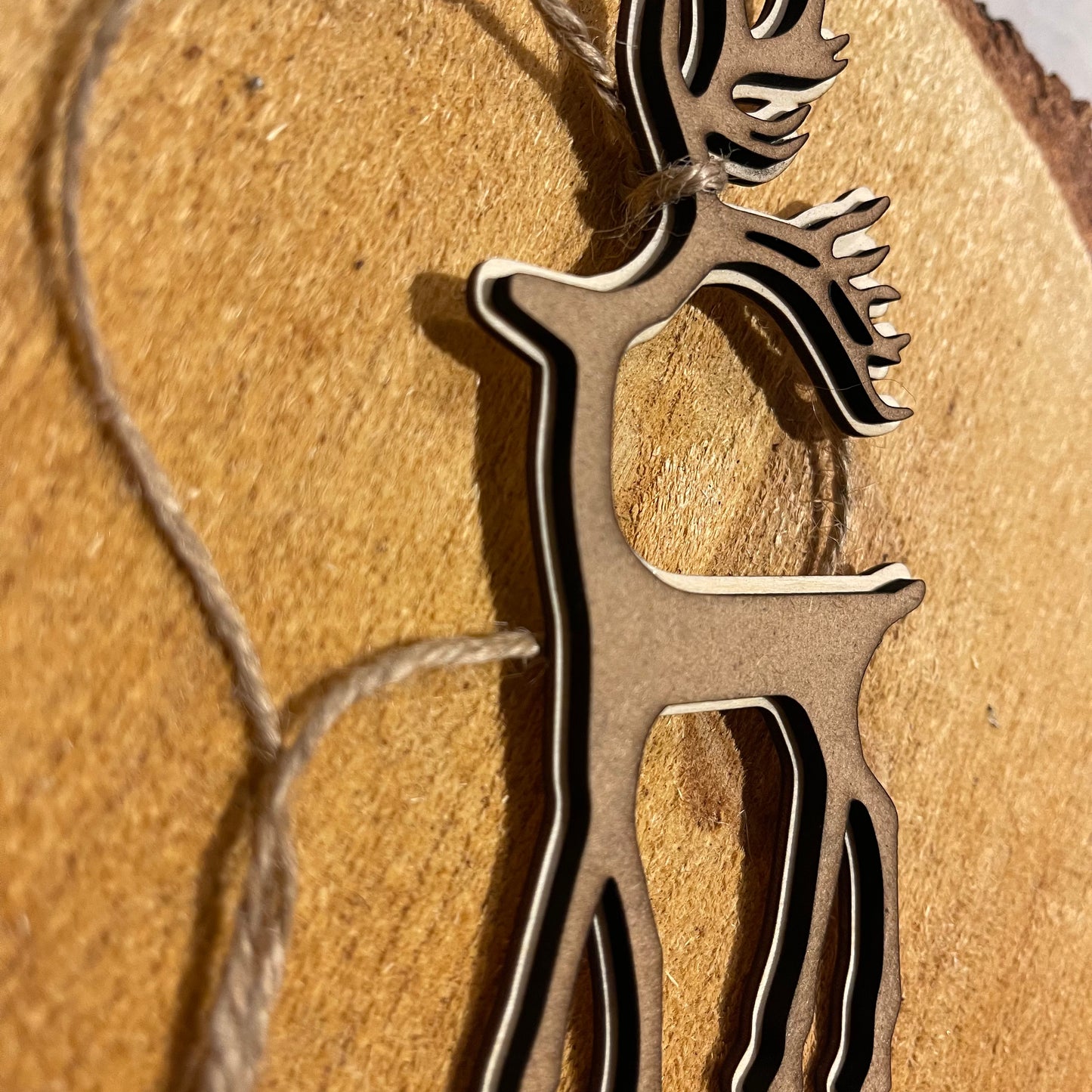 Hirsch Tannenbaumanhänger