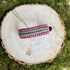 Paracordhalsband Watermelon