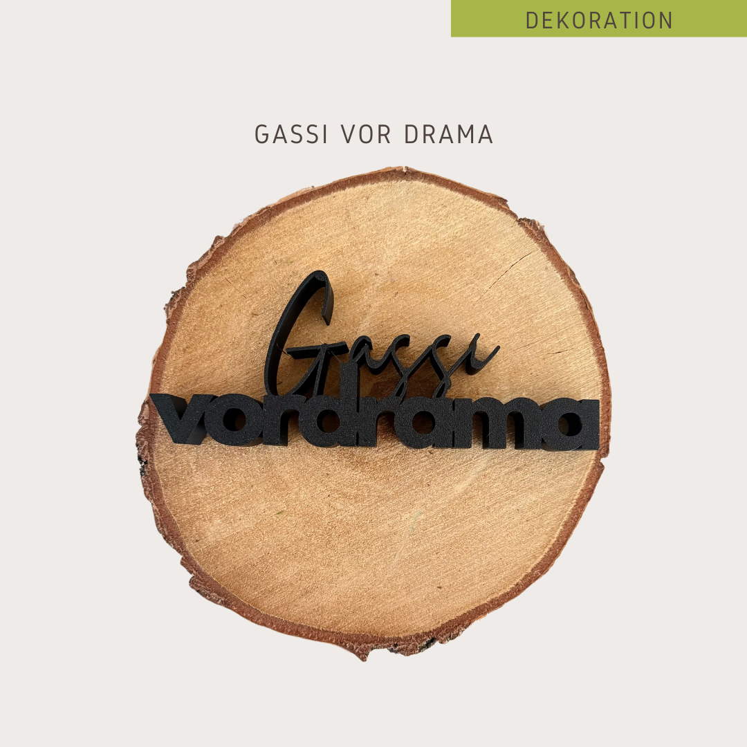 Gassi vor Drama