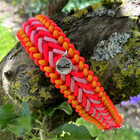 Paracordhalsband Fire