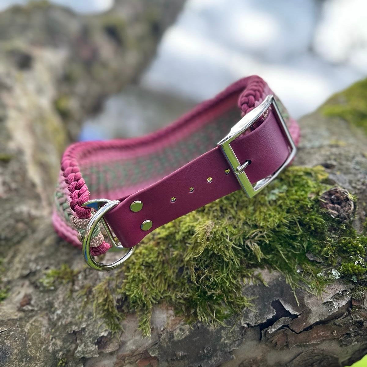 XXL-Paracordhalsband Watermelon (Sofortkauf)