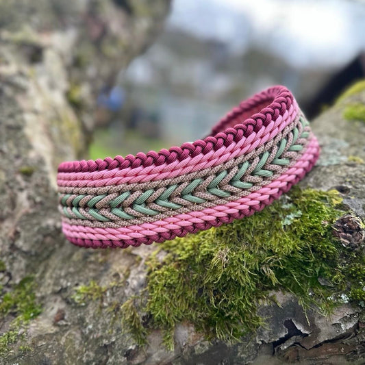 XXL-Paracordhalsband Watermelon (Sofortkauf)