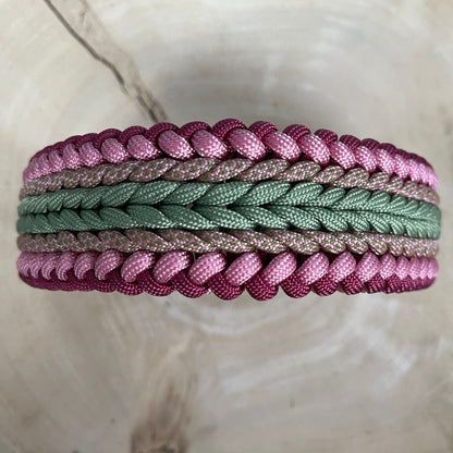 Paracordhalsband Watermelon Twistet