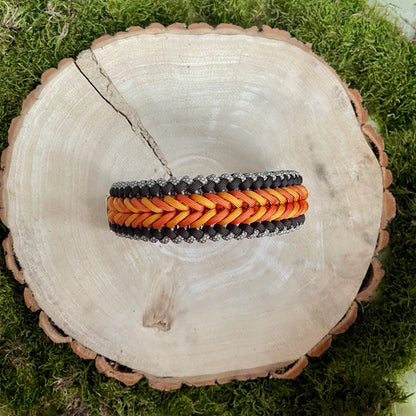 Paracordhalsband Silbach