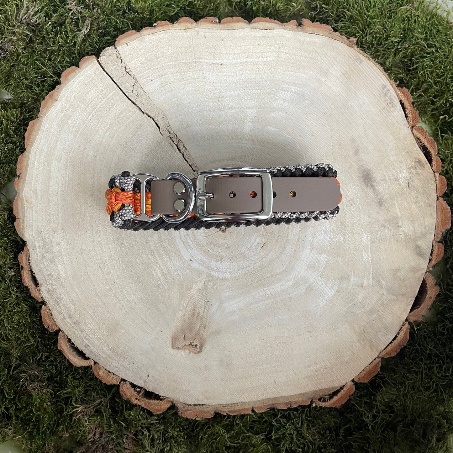 Paracordhalsband Silbach