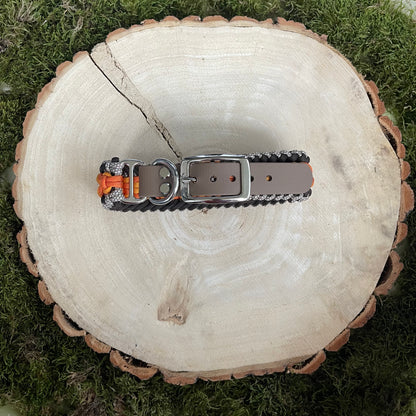 Paracordhalsband Silbach