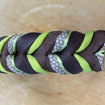 Fettlederhalsband HSK