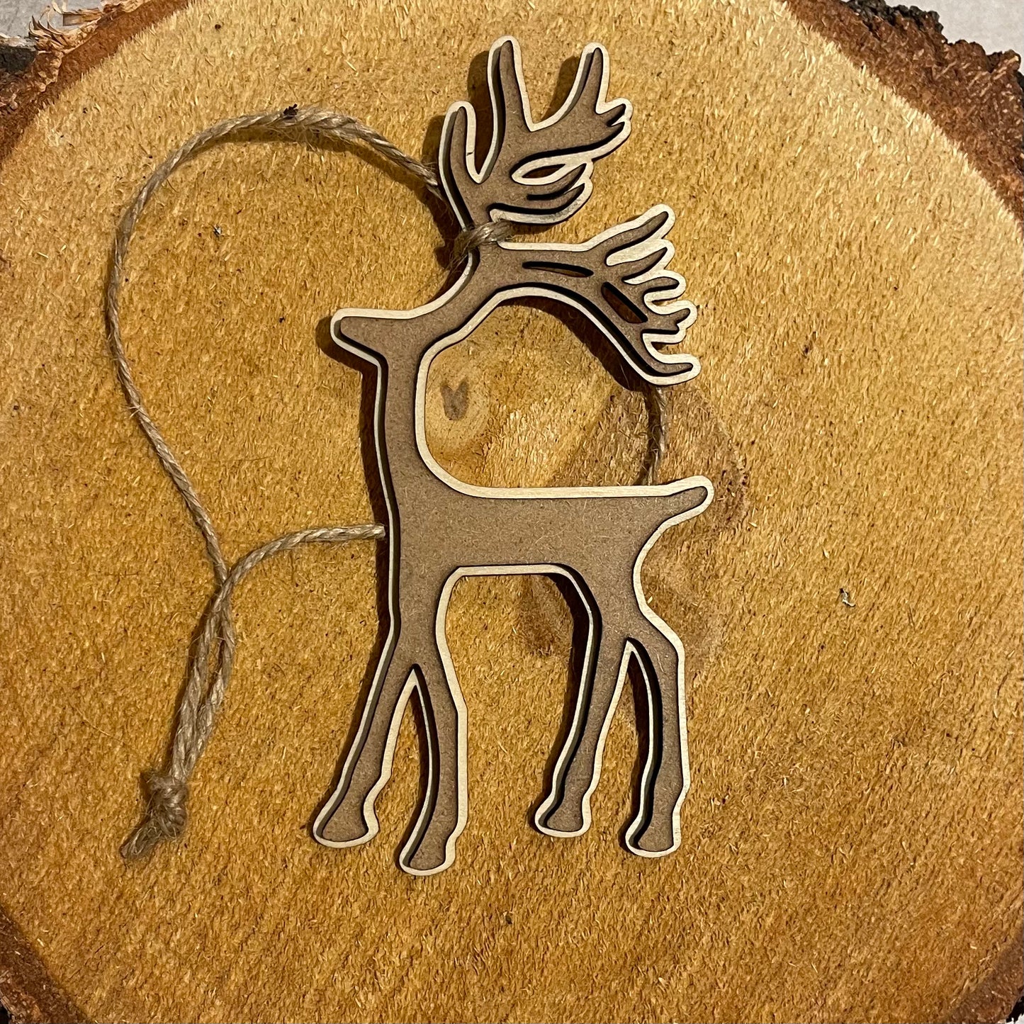 Hirsch Tannenbaumanhänger