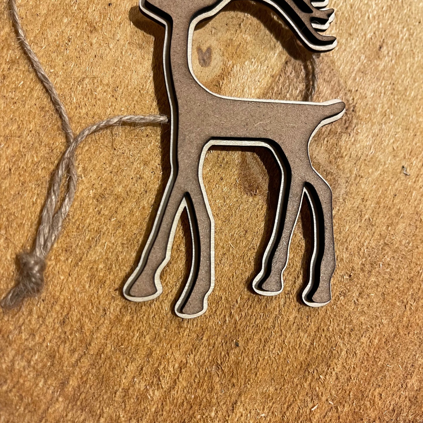 Hirsch Tannenbaumanhänger