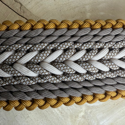 XXL-Paracordhalsband Golden Hour