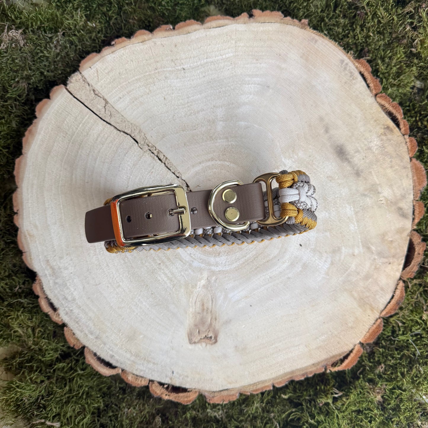 Paracordhalsband Golden Hour