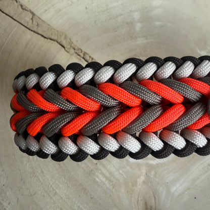 Paracordhalsband Dream Orange