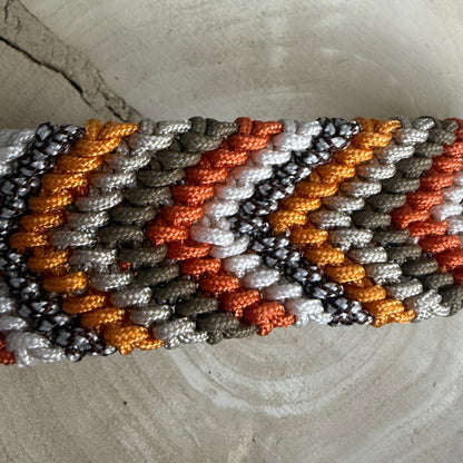 Paracordhalsband Indigo