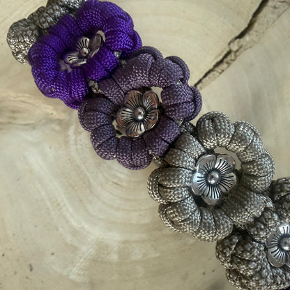 Paracordhalsband Korbach Flower