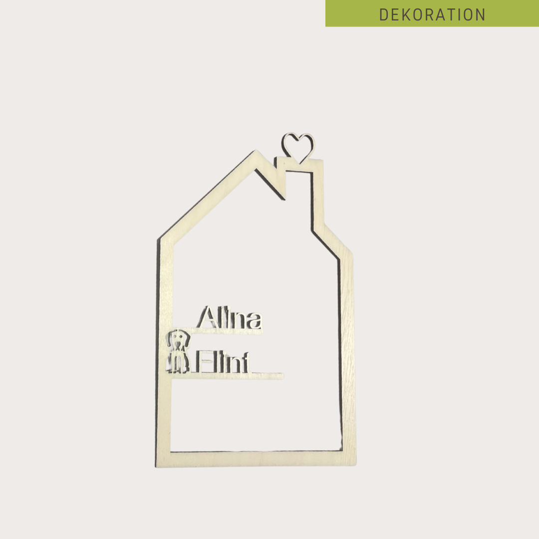 Personalisiertes Haus