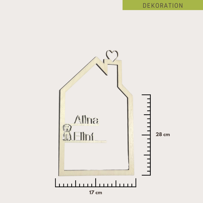 Personalisiertes Haus