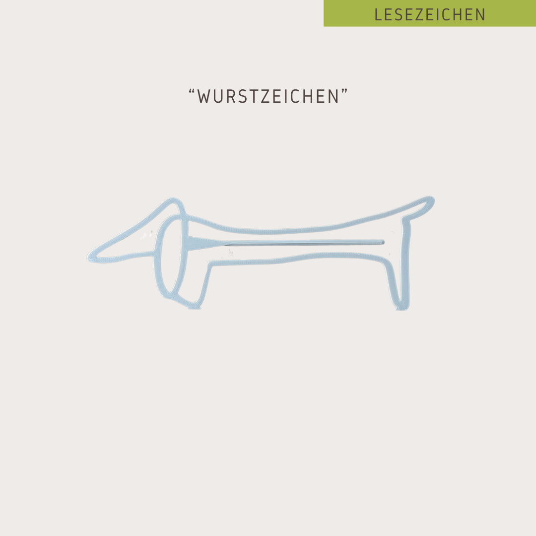 Lesezeichen "Wurst"