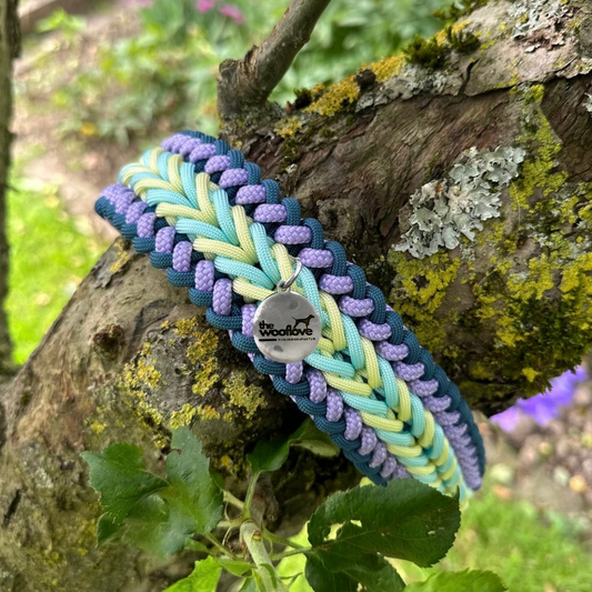 Paracordhalsband Butterfly