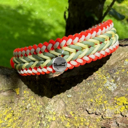 Paracordhalsband Motti