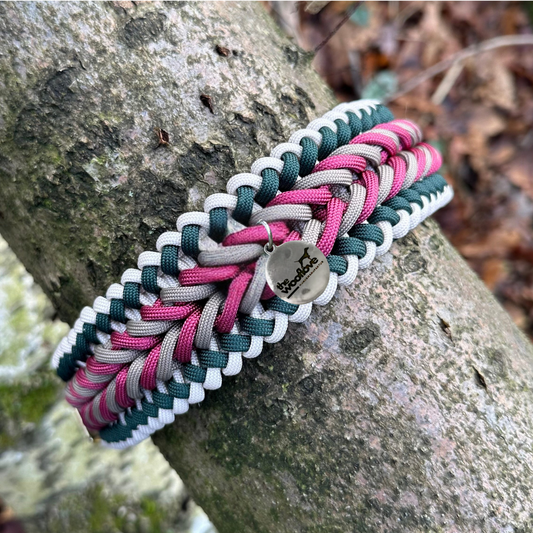 Paracordhalsband Zapfen